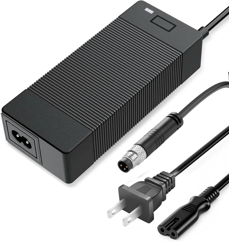 42V 2A 3-pin Li-Ion Charger For 36V Carrera Crossfire Crossroad Subway STL Battery