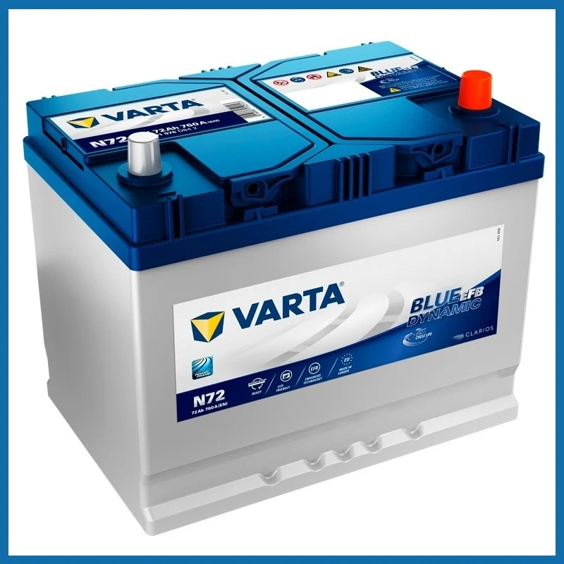 Batteria Auto Varta N80 Start&Stop Blue Dynamic EFB 580 500 080