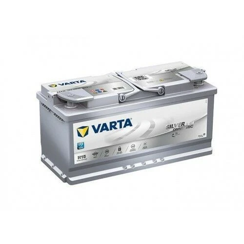 Batteria Varta H15 Start&Stop Silver Dynamic AGM H15 - 605901095 Per Auto e Barche