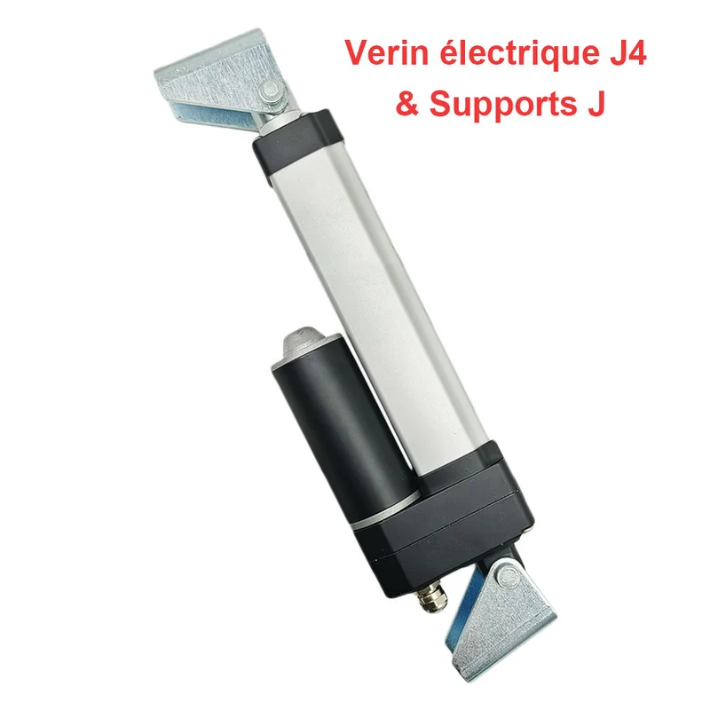12V 24V 3500N vérin électrique étanche série J4 course 400mm réglable (Modèle: 0041940-4)