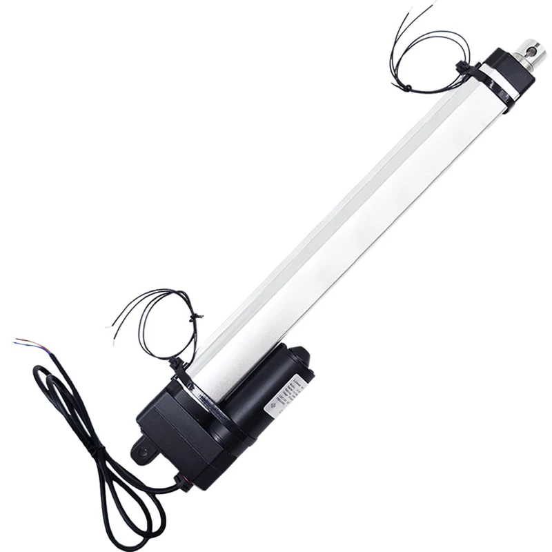 12V 24V 3500N vérin électrique étanche série J4 course 350mm réglable (Modèle: 0041939-4)