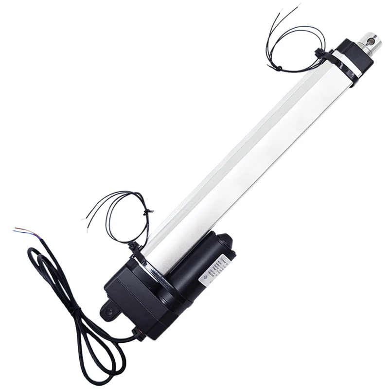 12V 24V 3500N vérin électrique étanche série J4 course 300mm réglable (Modèle: 0041938-4)