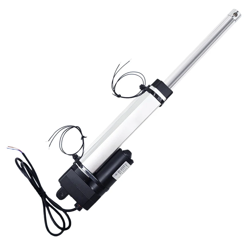 12V 24V 3500N vérin électrique étanche série J4 course 200mm réglable (Modèle: 0041936-4)
