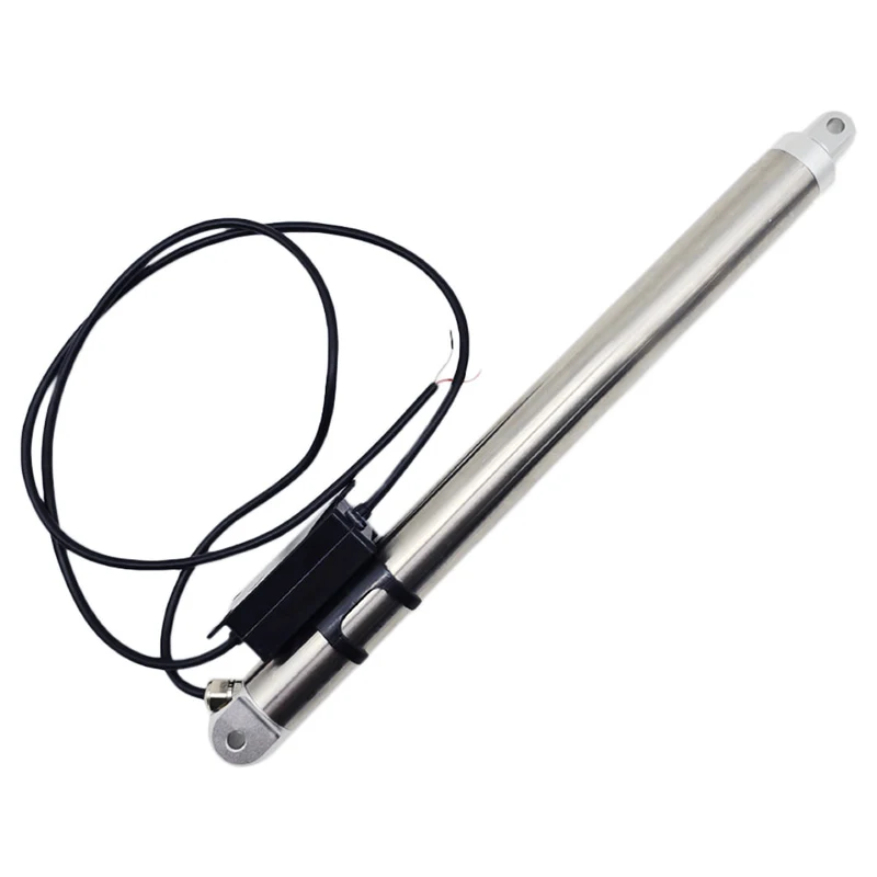 12V 24V 80kg vérin électrique inox actionneur linéaire série L course 150mm (Modèle: 0041964)