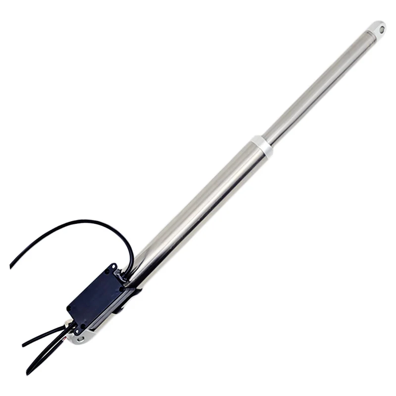 12V 24V 80kg vérin électrique inox actionneur linéaire série L course 150mm (Modèle: 0041964)