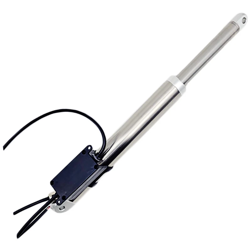 12V 24V 80kg vérin électrique inox actionneur linéaire série L course 100mm (Modèle: 0041963)
