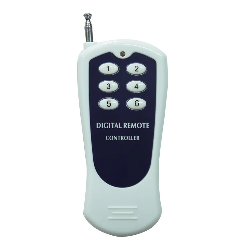 Six 1 Voie 85V~250V 10A Interrupteurs Sans Fil avec Télécommande (Modèle: 0020623)