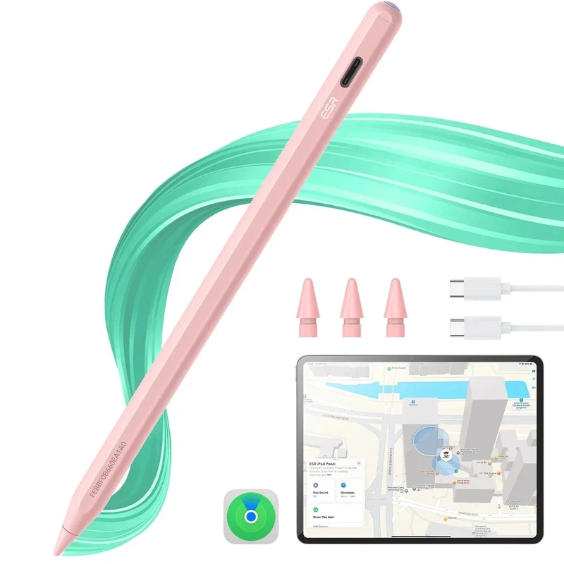 Geo Digital Pencil with Built-in Find My - Pink