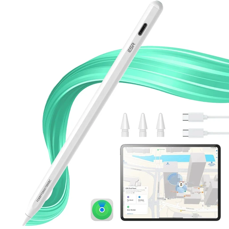 Geo Digital Pencil with Built-in Find My - White