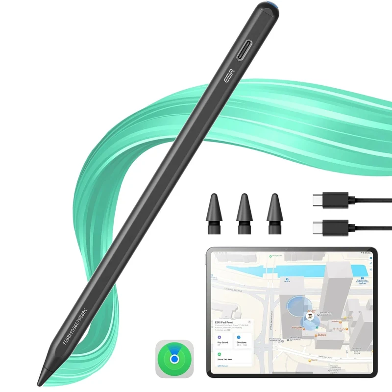 Geo Digital Pencil with Built-in Find My - Black