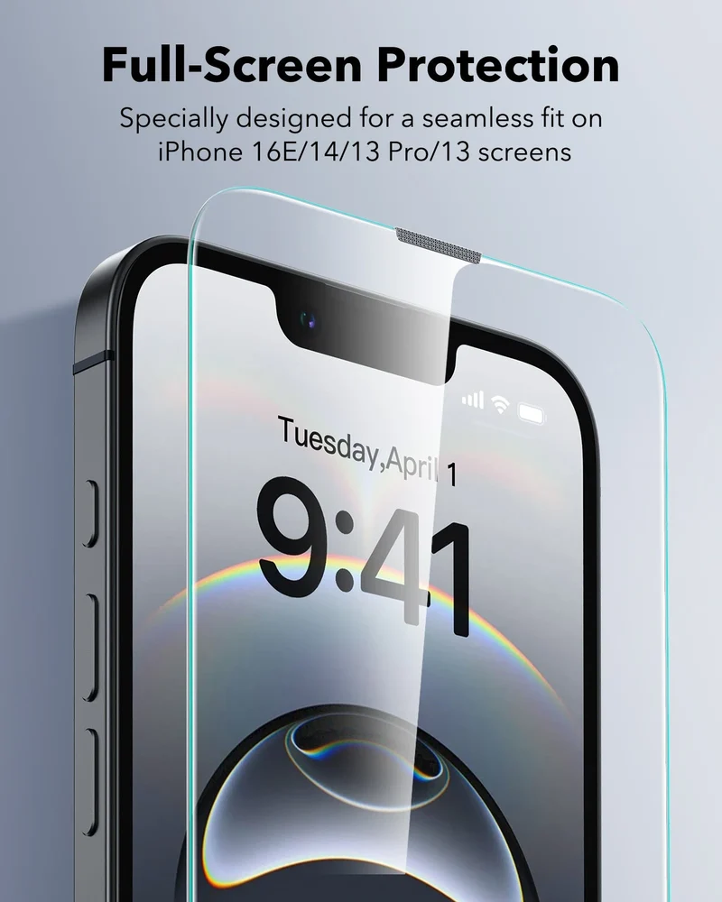 iPhone 17e/16e/14/13 Pro/13 UltraFit Classic Screen Protector - 3 Pack
