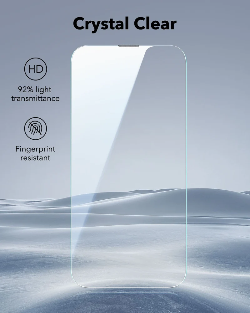 iPhone 17e/16e/14/13 Pro/13 UltraFit Classic Screen Protector - 3 Pack