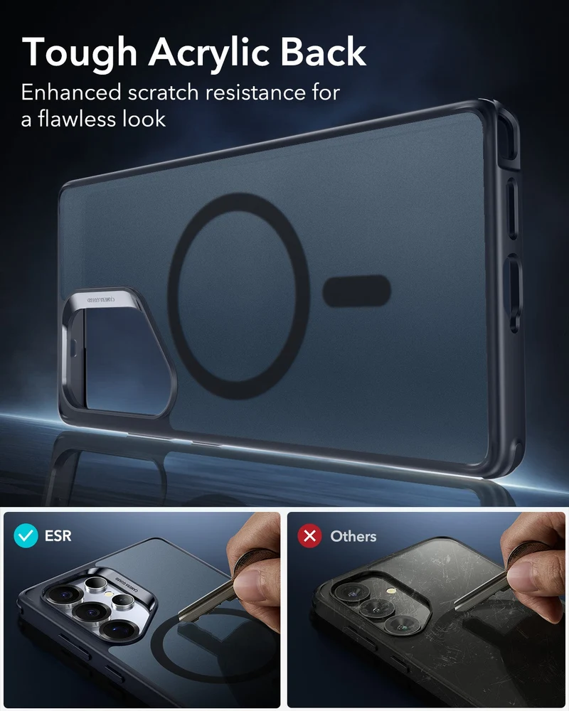 Galaxy S25 Ultra HaloLock Classic Hybrid Case - Frosted Blue