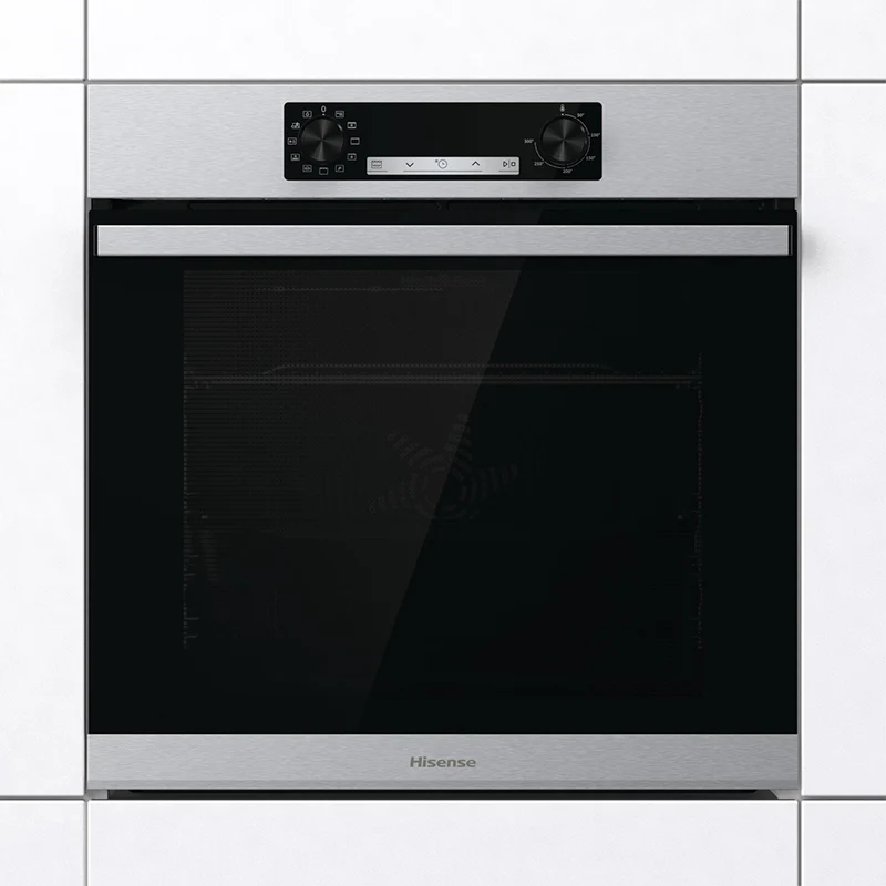 Forno Da Incasso Hisense BI62216AXTC 77L 3500W Nero, Grigio