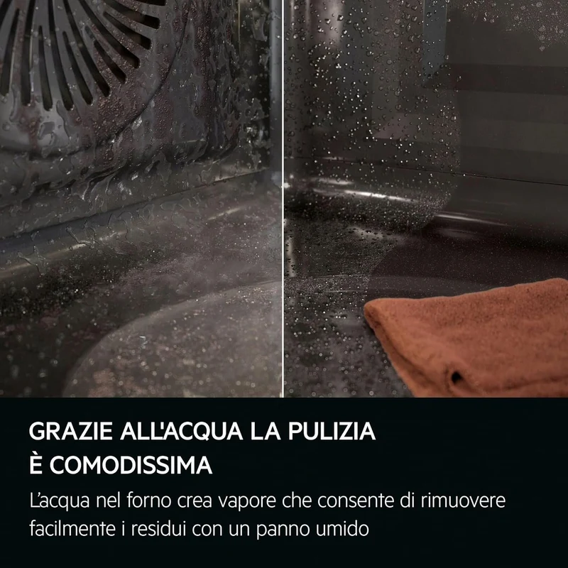 Forno Multifunzione Da Incasso AEG Serie 5000 TU5AB42SM 72L 2990W Acciaio inox