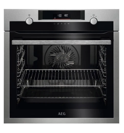 Forno Multifunzione Da Incasso AEG Serie 600 BPE535260M 71L 3000W Nero, Acciaio satinato