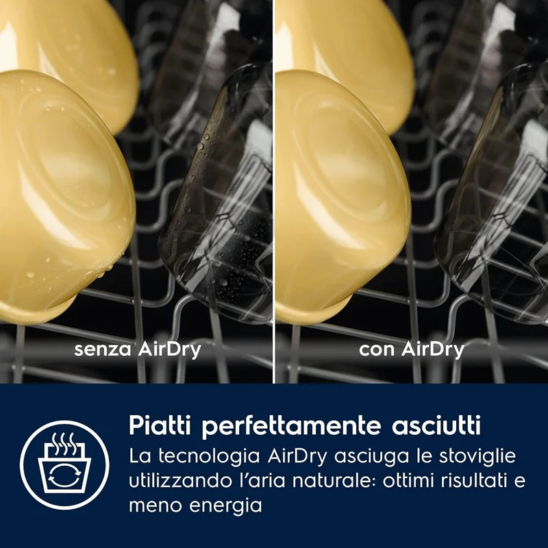 Lavastoviglie Da Incasso A Scomparsa Totale Electrolux Serie 600 EES69400L 15 Coperti Classe C