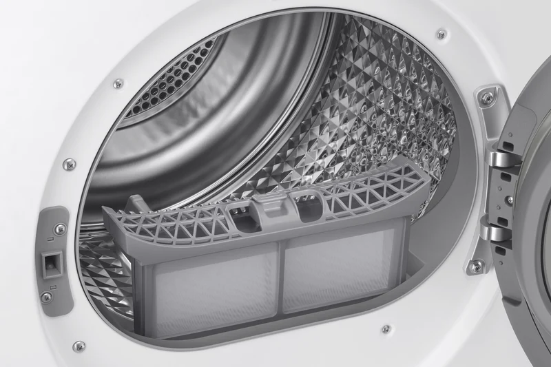 Asciugatrice Libera Installazione Caricamento Frontale Samsung DV90DB7845GW 9 kg Bianco Classe A