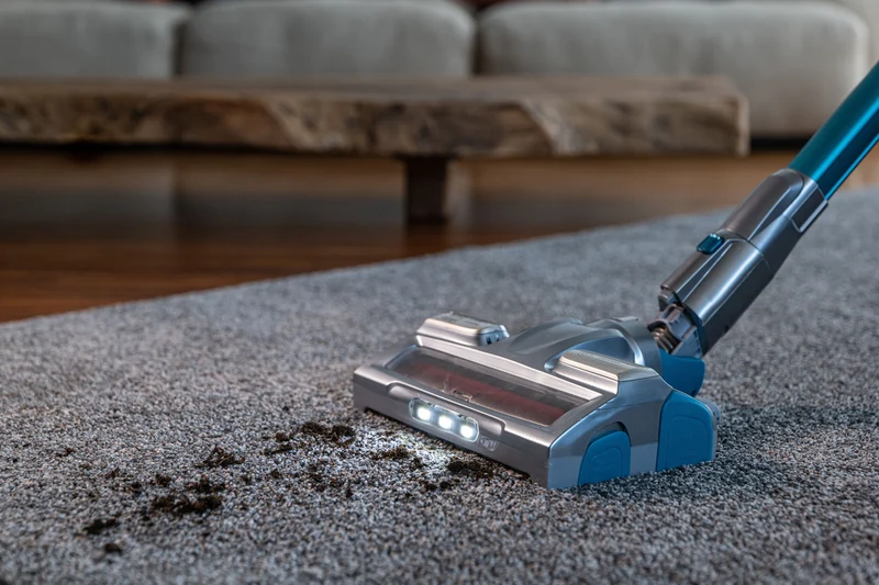 Aspirapolvere 2 in 1 senza filo Hoover FREE HYDRO HF322YHM 011 Grigio e Blu