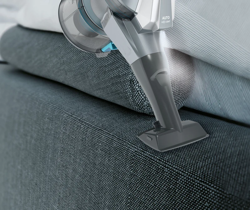 Aspirapolvere 2 in 1 senza filo Hoover FREE HYDRO HF322YHM 011 Grigio e Blu