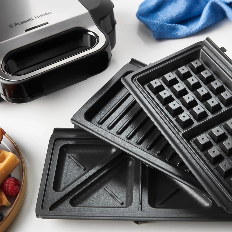 Tostiera Russell Hobbs 26810-56 750 W Nero, Acciaio inox