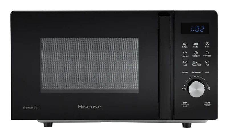 Microonde Grill Libera Installazione Hisense H20MOBSD1HG Nero 700 W (20L)