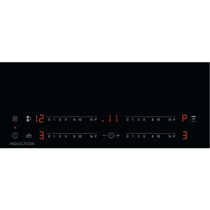Piano Cottura a Induzione Da Incasso Electrolux EIS82449C Nero 80 cm 4 Zone