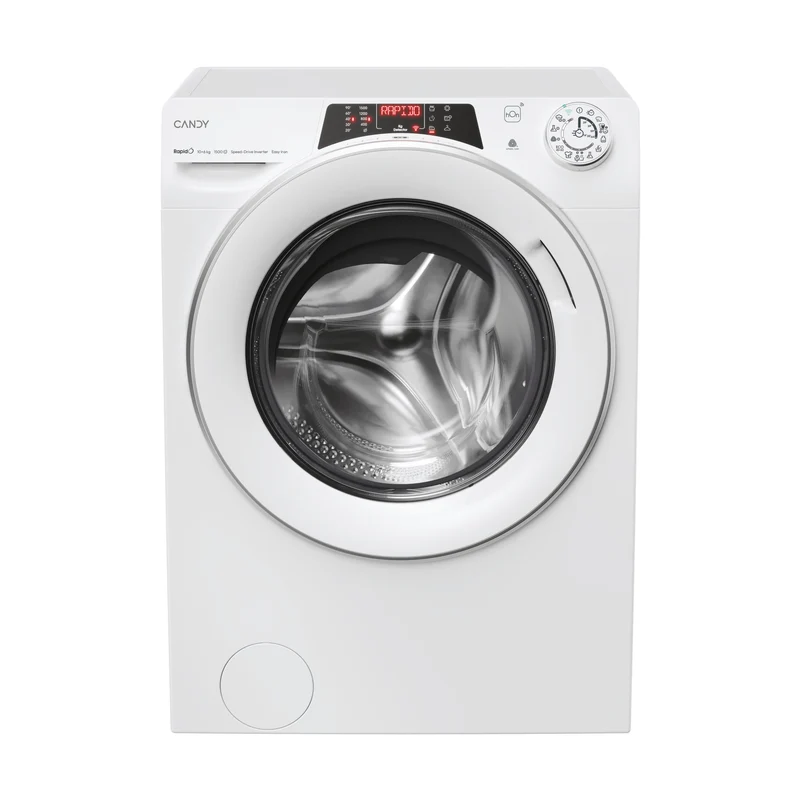 Lavasciuga Libera Installazione Caricamento Frontale Candy RapidÓ ROW51066DWMST-S 10/6kg Bianco Classe D