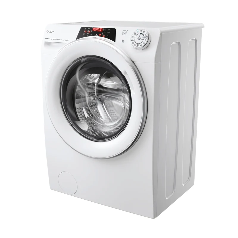 Lavasciuga Libera Installazione Caricamento Frontale Candy RapidÓ ROW51066DWMST-S 10/6kg Bianco Classe D