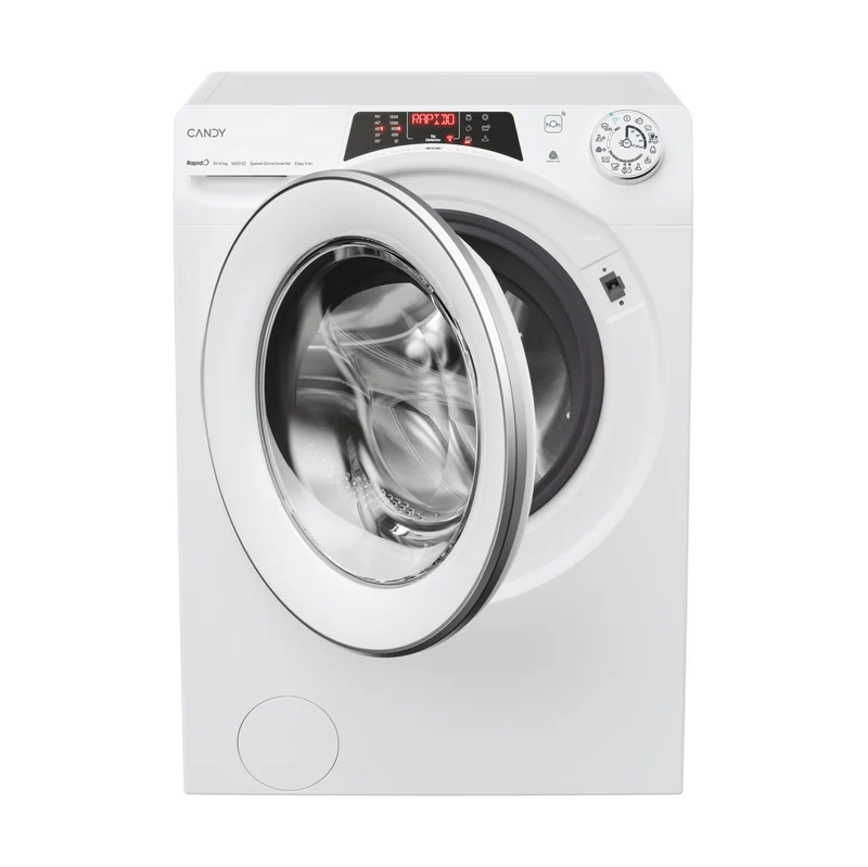 Lavasciuga Libera Installazione Caricamento Frontale Candy RapidÓ ROW51066DWMST-S 10/6kg Bianco Classe D