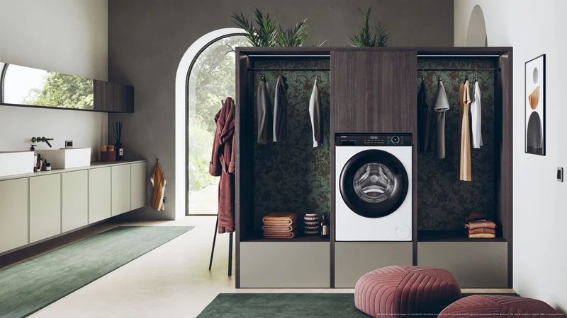 Lavatrice Libera Installazione Caricamento Frontale Haier I-Pro Series 3 HW90-B14939-IT 9 kg 1400 Giri/min Bianco Classe A