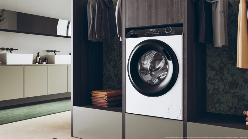 Lavatrice Libera Installazione Caricamento Frontale Haier I-Pro Series 3 HW90-B14939-IT 9 kg 1400 Giri/min Bianco Classe A