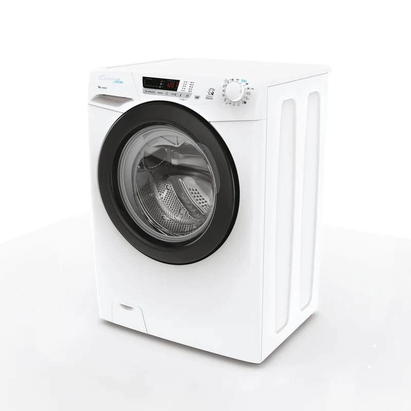 Lavatrice Libera Installazione Caricamento Frontale Candy Ultra HCU1282DWB4/1-S 8 kg 1200 Giri/min Bianco Classe B