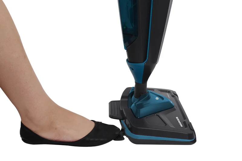 Scopa a Vapore Lavapavimenti 2in1 Hoover CA2IN1D 011 Capacità 0,35L 1700W Grigio e Blu