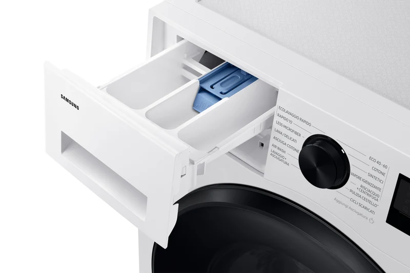 Lavasciuga Libera Installazione Carico Frontale Samsung WD90DG5G34BEET Crystal Clean Slim 9Kg Classe E