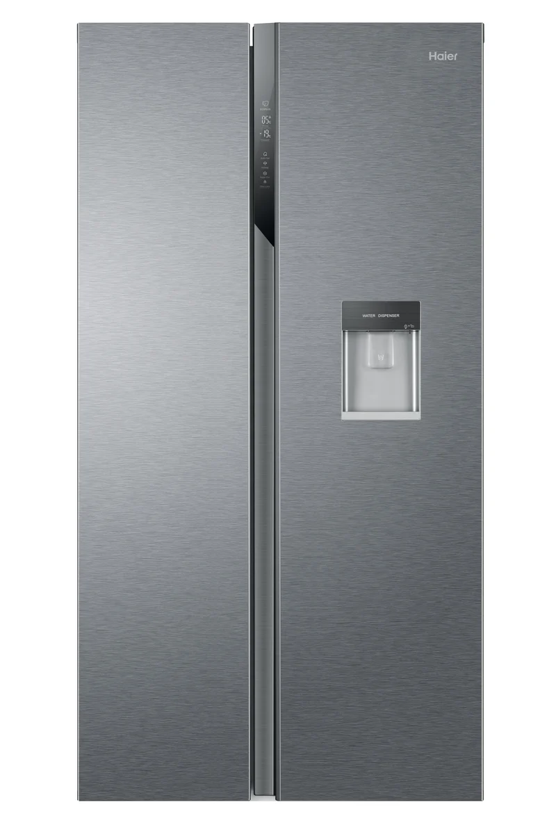 Frigorifero Side-By-Side Libera Installazione Haier SBS 90 Serie 3 HSR3918EWPG 521 L E Argento