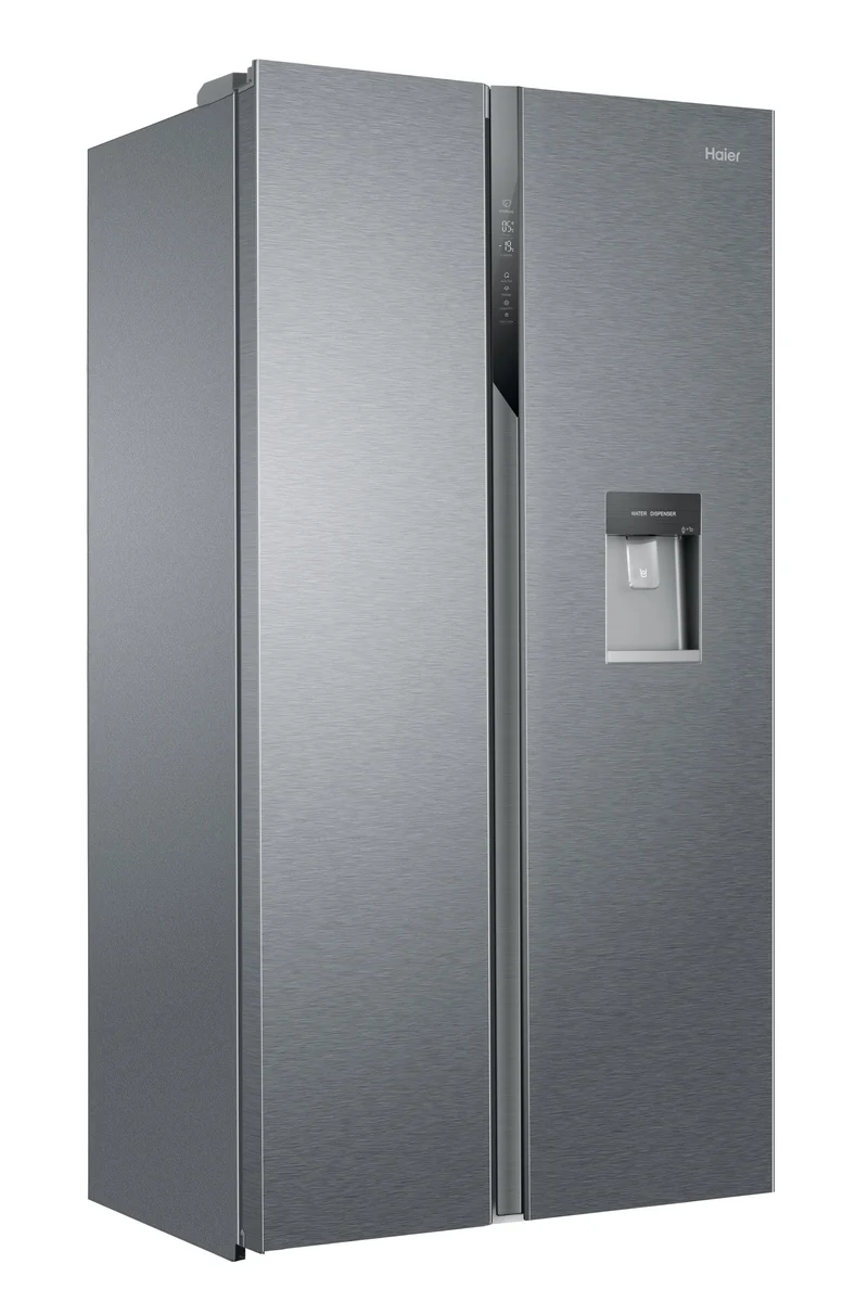 Frigorifero Side-By-Side Libera Installazione Haier SBS 90 Serie 3 HSR3918EWPG 521 L E Argento