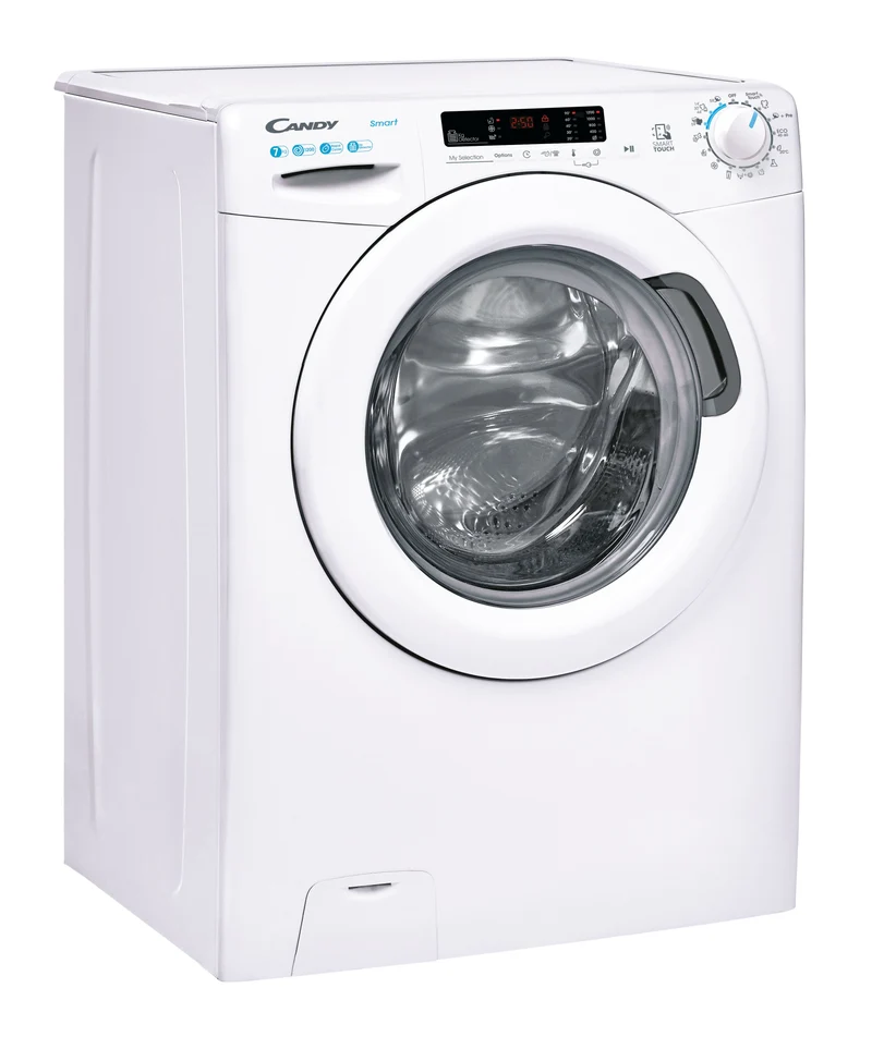Lavatrice Libera Installazione Caricamento Frontale Candy Smart CS4 1272DE/1-S 7 kg 1200 Giri/min Bianco Classe D