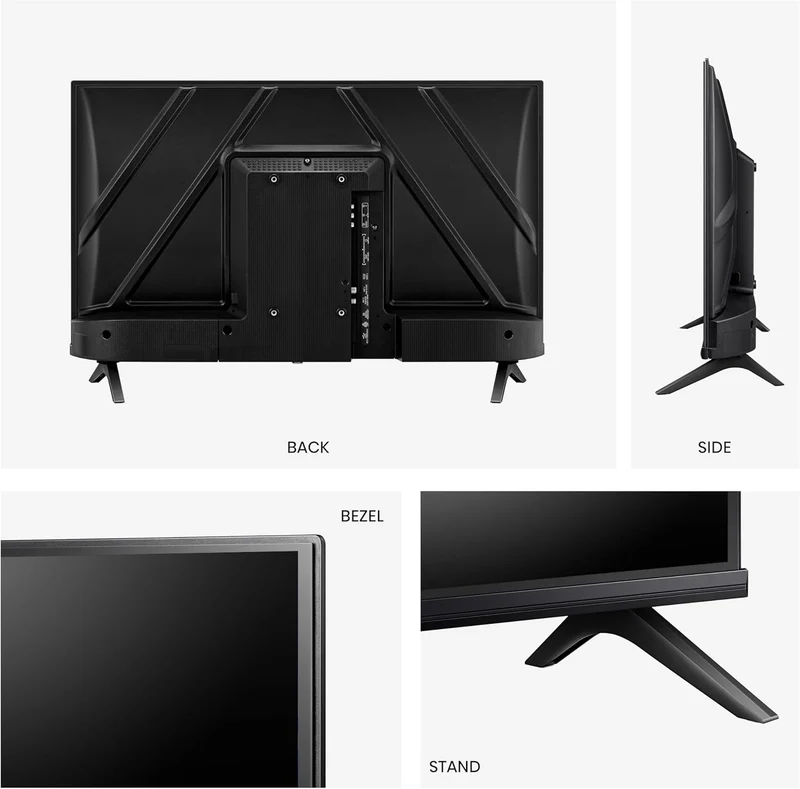 Smart TV Hisense 32E43NT TV 81,3 cm (32") HD Wi-Fi Nero 200 cd/m²