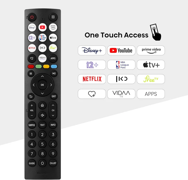 Smart TV Hisense 32E43NT TV 81,3 cm (32") HD Wi-Fi Nero 200 cd/m²