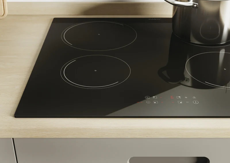 Piano Cottura A Induzione Da Incasso Candy Idea KRCDJ642 Nero 59 cm 4 Zone