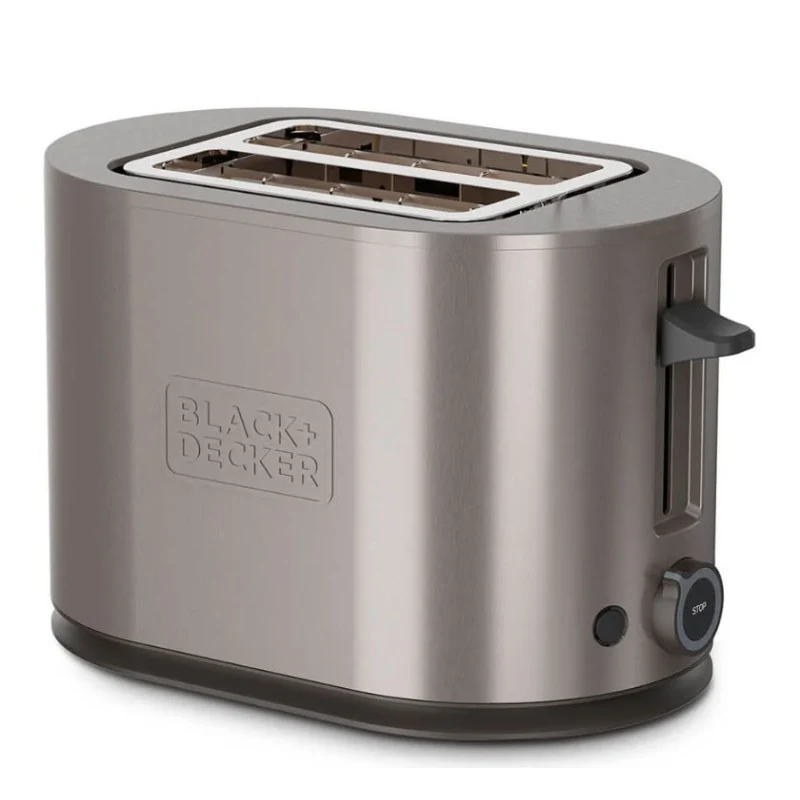 Tostapane Doppio Black & Decker 900 W Modello BXTOA901E In Acciaio Inossidabile