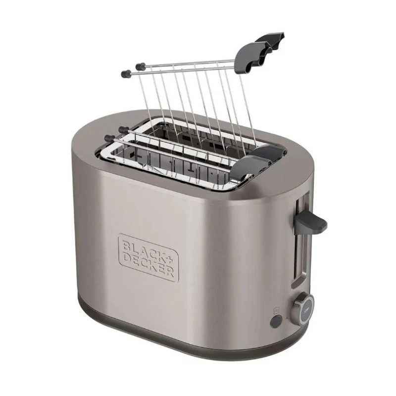 Tostapane Doppio Black & Decker 900 W Modello BXTOA901E In Acciaio Inossidabile