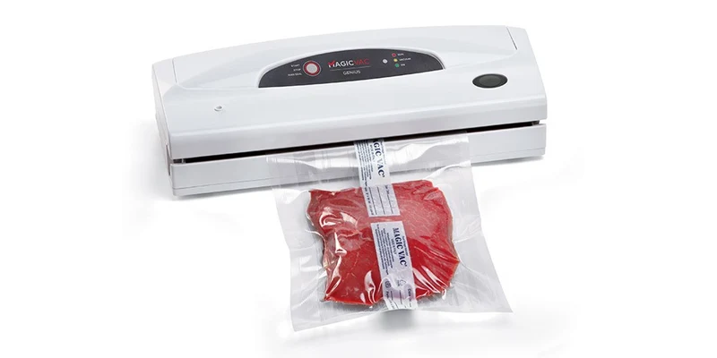 Macchina Per Sottovuoto Magic Vac Modello Genius 300W Corpo in ABS Completamente Automatica