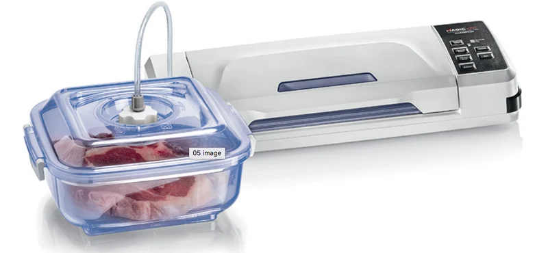 Macchina Per Sottovuoto Magic Vac Modello Champion 130 W Corpo in ABS Cod V212PK1
