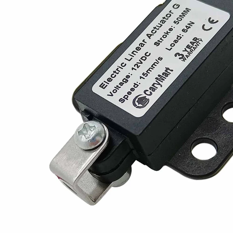 Micro vérin électrique 6V 12V 24V 188N course 17.5 mm (Modèle: 0041742)