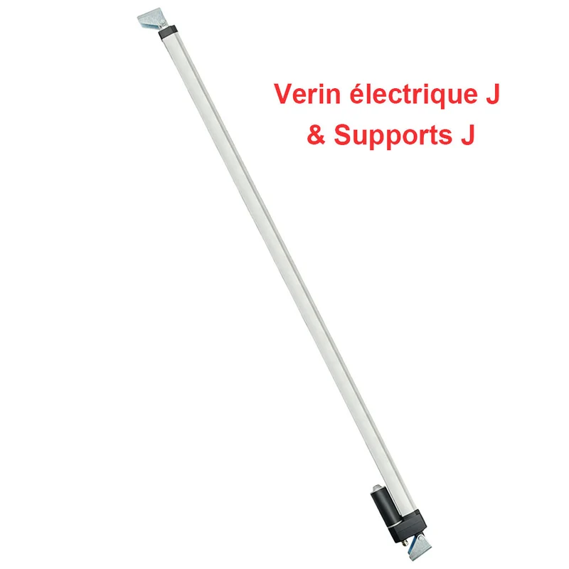 Vérin électrique étanche IP67 12V 24V 350kg course 1000 mm (Modèle: 0041947)