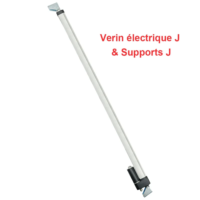 Vérin électrique étanche IP67 12V 24V 350kg course 900 mm (Modèle: 0041946)