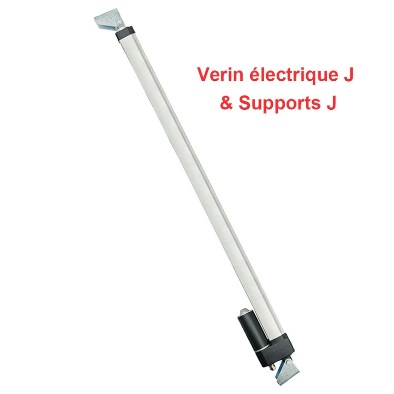 Vérin électrique étanche IP67 12V 24V 350kg course 700 mm (Modèle: 0041944)