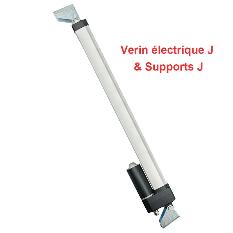 Vérin électrique étanche IP67 12V 24V 350kg course 450 mm (Modèle: 0041941)